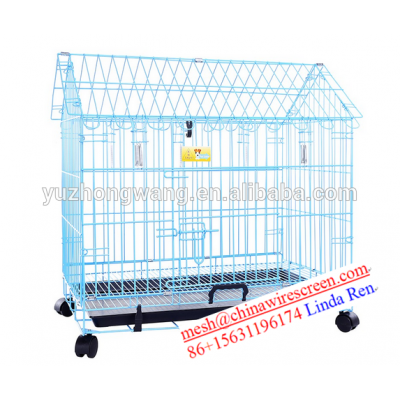 galvanized /PVC/Chromium coated pet cage/pet house