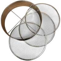 30cm diameter stainless steel weave wire mesh test sieves for filter