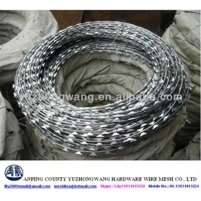 Hot Dipped Galvanized Concertina Razor Wire