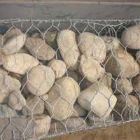 Galvanized/PVC coated/Galfan gabion retaining walls 1*1*1m, 2*1*1m, 3*1*1m