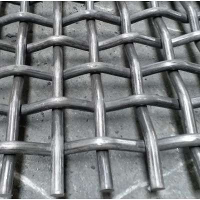 Mn65 weave crimped wire meshes rolls Anping factory