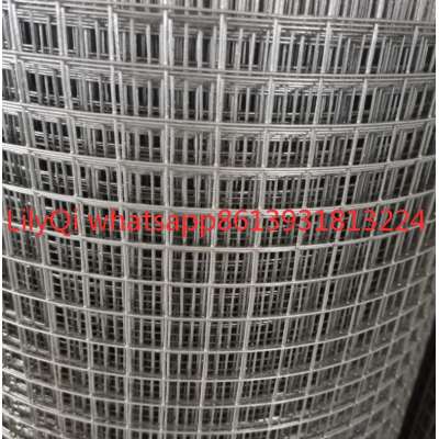 6.35mmx6.35mm(1/4 inch 6.5mm) square hole hot dipped galvanized steel iron wire mesh for avlary mesh /parrot/bird cage