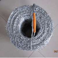 galvanized double strand barbed wire 1.54  154 barbed wire 500m fencing