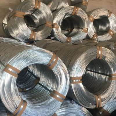 bwg 8 9 10 12 14 15 16 18 20 gauge eletro galvanized binding wire for weave mesh or make oval wire liso arame galvanizado 12