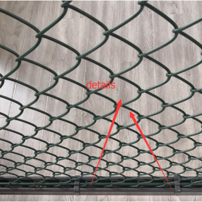 1feet 2 ft 3 4 5 6 7 8 feet galvanized pvc coated diamond steel wire chain link mesh fence50x50  60x60 65x65 70x70 100x100 hole